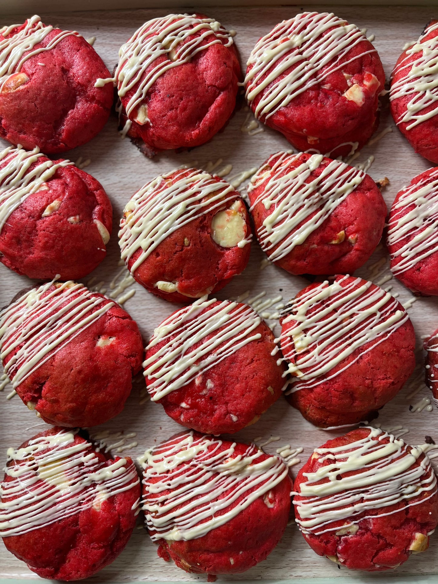 Cookie Red velvet chocolat blanc