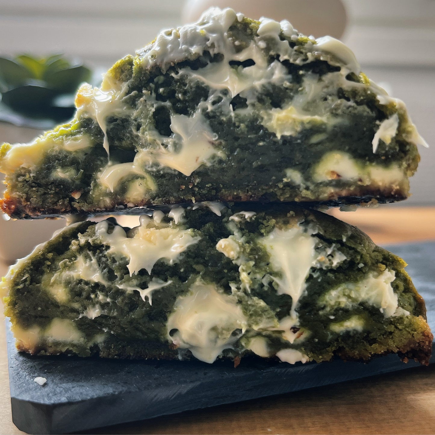 Cookie Matcha Chocolat blanc